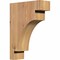 Ekena Millwork Mediterranean Smooth Corbel, Western Red Cedar, 3 1/2"W x 10"D x 14"H COR04X10X14MED00SWR - alternate 1